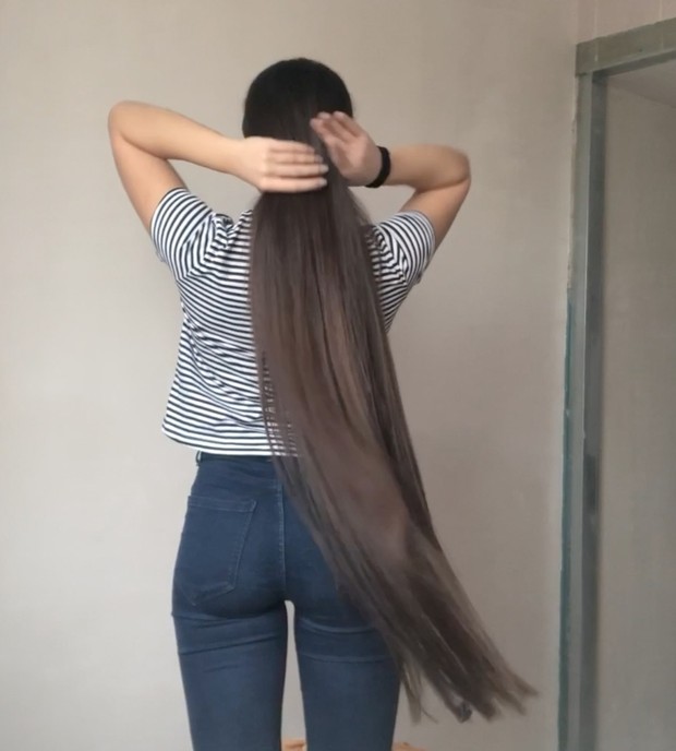 VIDEO - Supersilk, pigtails and a braid