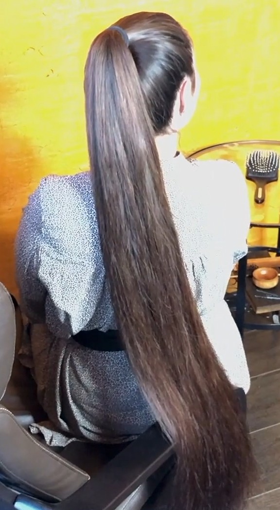 Video Mila S Heavy Ponytail Realrapunzels