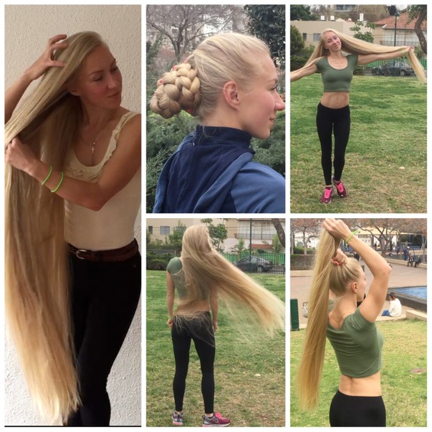 VIDEO - Top quality hair 3 - Fitness Rapunzel