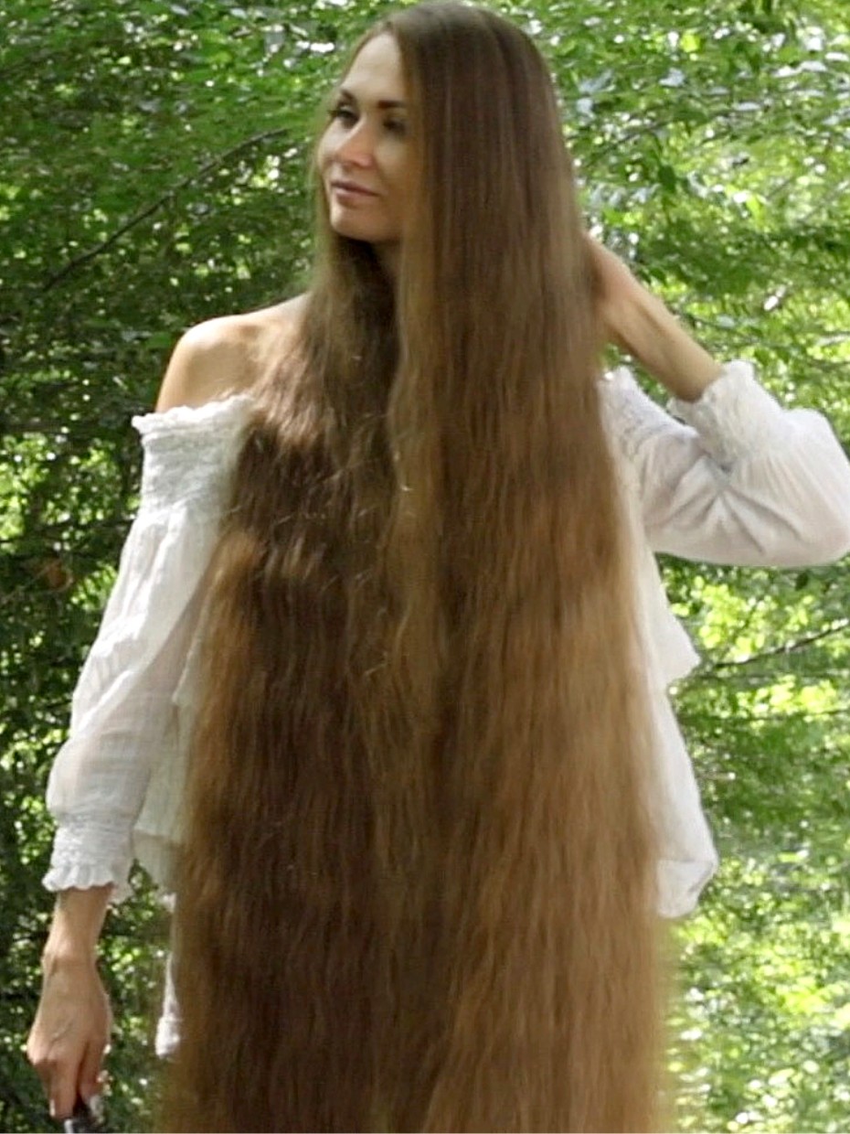 Video Super Long Brown Hair And A Perfect Summer Realrapunzels