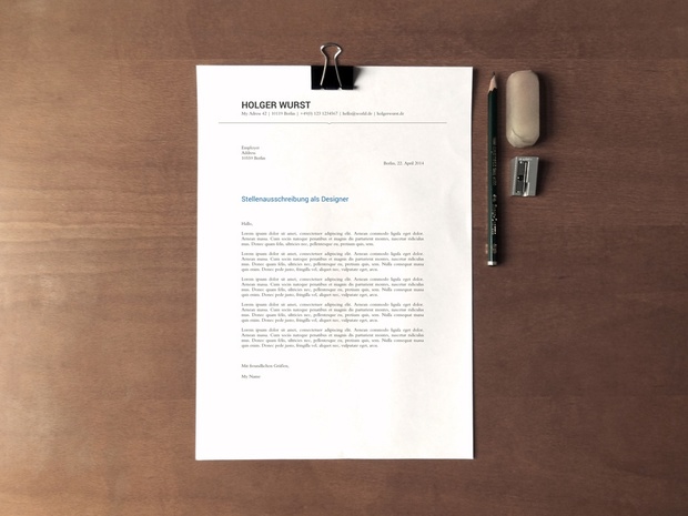 Application Documents Template v01 (CV/Resume/Cover letter)