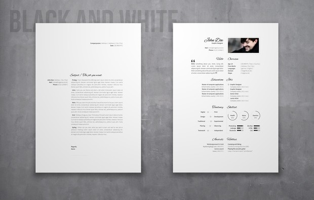Resume and cover letter template