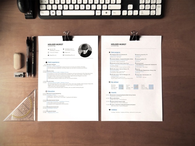 Application Documents Template v01 (CV/Resume/Cover letter)
