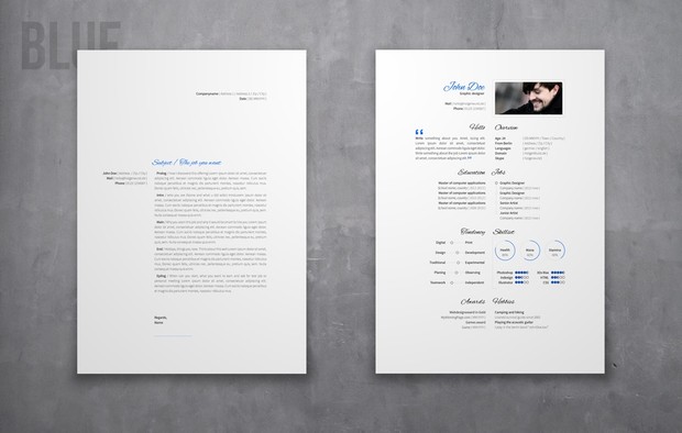 Resume and cover letter template
