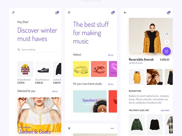 Unveile iOS UI Kit for Sketch - by Yebo