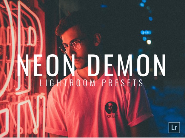 4 NEON FILMLOOK LIGHTROOM PRESETS