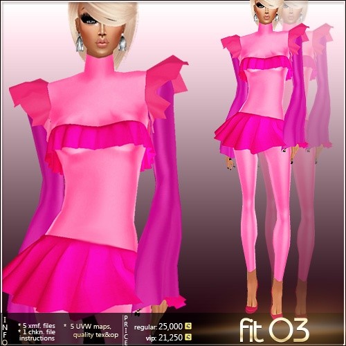 Fit 03 Full Pack IMVU MESH