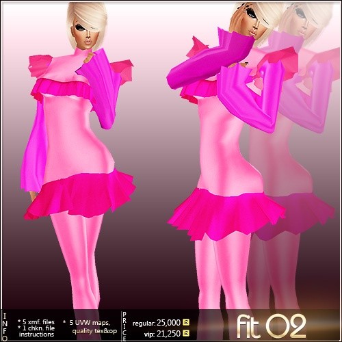 Fit 02 Full Pack IMVU MESH