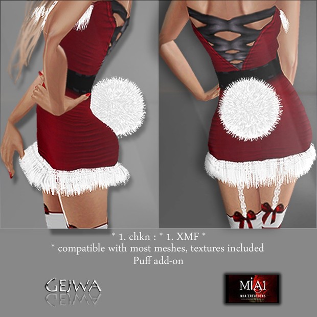 Puff AddOn IMVU MESH & TEXTURE