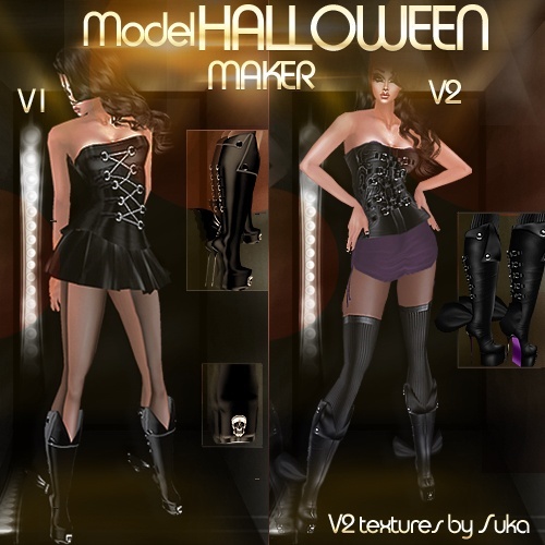 ☠MODEL Halloween Maker☠ IMVU MESHES & TEXTURES
