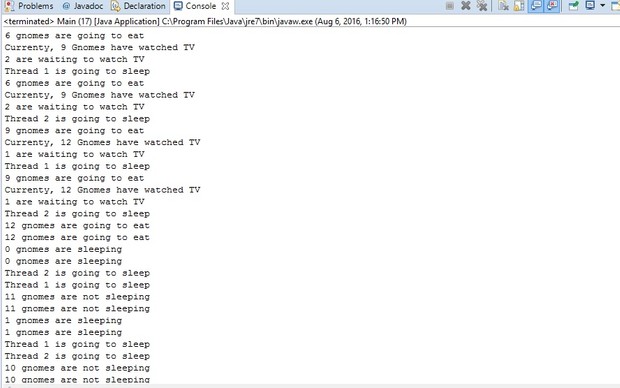 The Sky-blue and the gnomes project in Java | Java Assignment | Java Homework