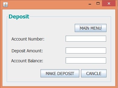 Banking System in Java GUI - CS480 Final GUI Project