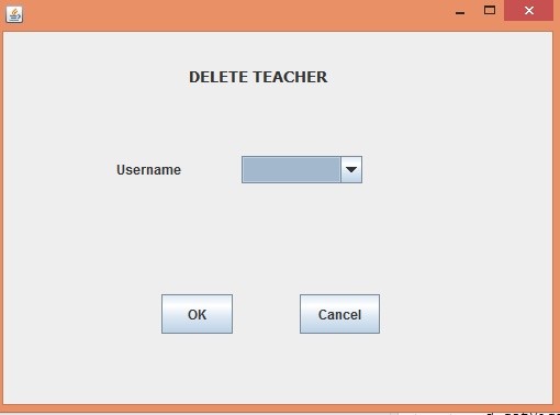 Student and Teachers Management System in Java - University of Glasgow