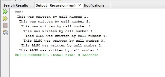 Rotating string using recursion and printing data using recurstion in java with source code