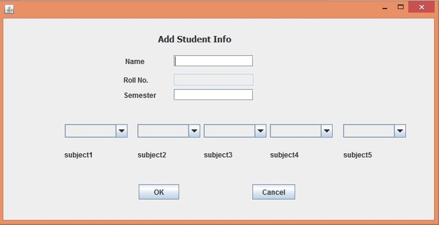 Student and Teachers Management System in Java - University of Glasgow