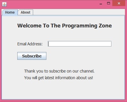 JavaFX Homework with JPanes, JButtons and JComponents in Java GUI
