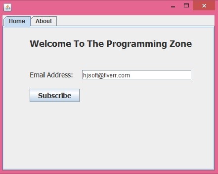 JavaFX Homework with JPanes, JButtons and JComponents in Java GUI
