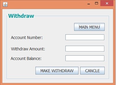 Banking System in Java GUI - CS480 Final GUI Project