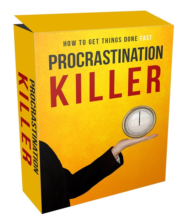 Box Procrastination Killer - How To Get Things Done Fast in Audio, Video, Ebook