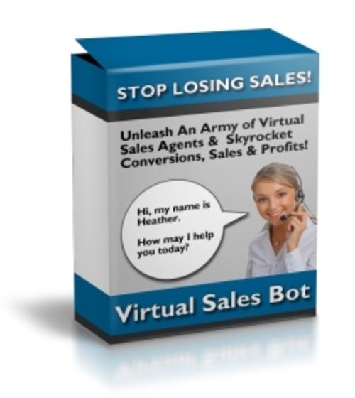 Virtual Sales Bot with Resale Rights