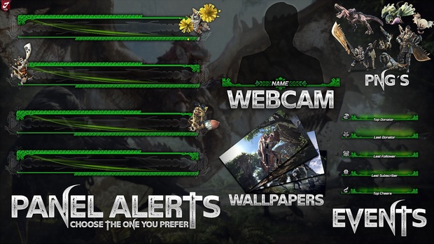 Monster Hunter World Overlay Package