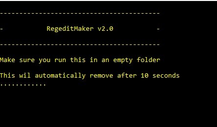 REAL REGEDIT MAKER(NEVER RELEASE/NOT FAKE)