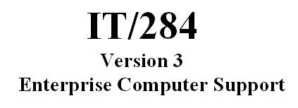 IT284 Week 8 CheckPoint - Dissecting the Problem