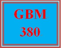 GBM 380 Week 4 Building Global Skills Exercise