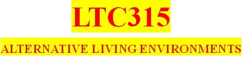 LTC315 All Weeks Assignments
