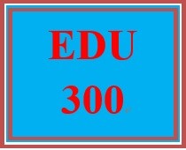EDU 300 College of Education Resources Overview