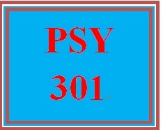 PSY 301 Entire Course