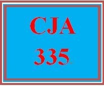 CJA 335 Week 3 Bureau of Justice Statistics