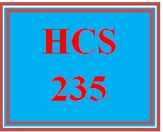 HCS 235 Week 2 Health Care Utilization Paper