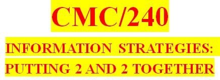 CMC 240 Week 4 Beyond Breaking News