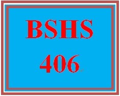 BSHS 406 Week 3 Sexuality and Development