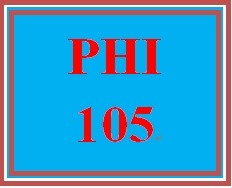 PHI 105 Week 7 Comparison Paper.