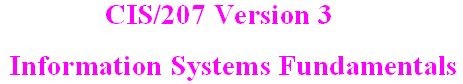 CIS 207 Week 3 DQ 2