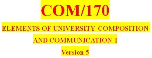 COM 170 Week 3 Pronouns, Adjectives, and Adverbs