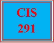 CIS 291 Week 1 Individual: Replacement Parts