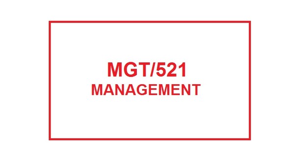 MGT 521 Week 6 Learning Team Reflection
