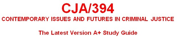 CJA 394 Week 2 Policing Functions Paper