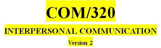 COM 320 Week 4 Observation Paper