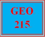 GEO 215 Week 1 Geography and Technology Worksheet
