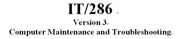 IT 286 Week 4 Checkpoint - Toolwire® Lab Troubleshooting Application Installation