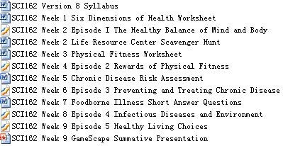 SCI 162 All Weeks Assignments A+ Study Guide
