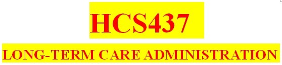 HCS437 All Weeks Assignments