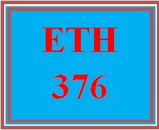 ETH 376 Week 1 AICPA Code of Professional Conduct