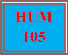 HUM 105 Week 3 Gender Roles Matrix