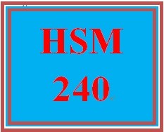 HSM 240 Week 9 Creating a Social Program