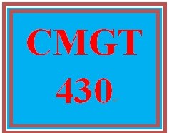 CMGT 430 Week 1 Individual IT Systems Connection Table